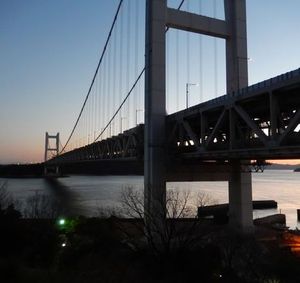 瀬戸大橋　夕景