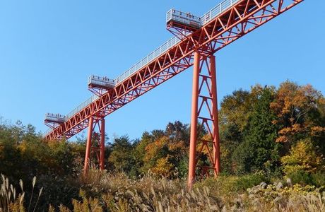 岡山空港 進入灯